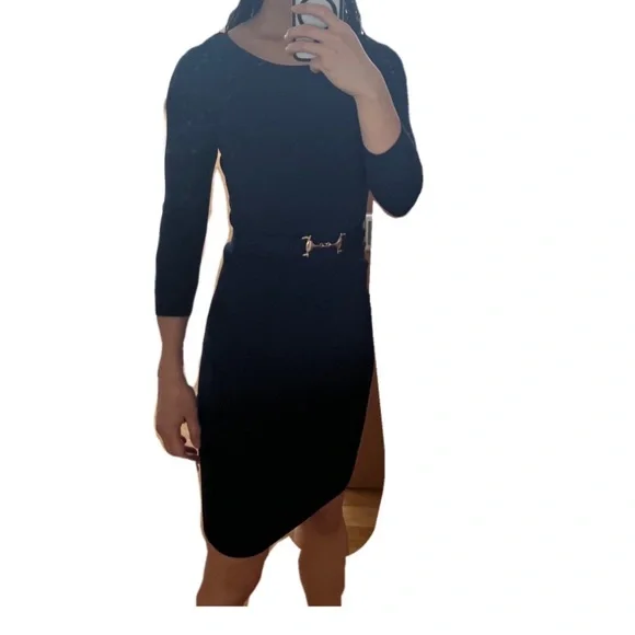 Reiss royal blue midi dress - Picture 4 of 7